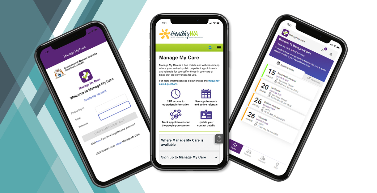case study innovation in healthcare Manage My Care phones-1